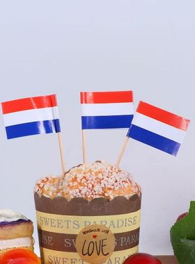 Flag Netherlands Stick Flags Mini Toothpick Topper Cocktail