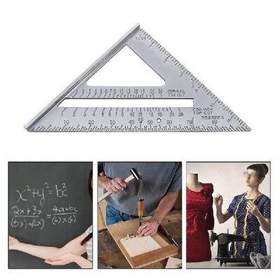 Measurement Tools Aluminum Alloy Carpenter Ruler Speed
