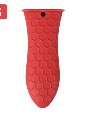 1/Pcs Silicone Hot Handle Holder Potholder Cast Iron Skille