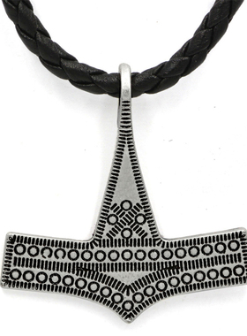 Norse 2018 Viking Jewelry Thor Hammer Mjolnir Amulet Scandin