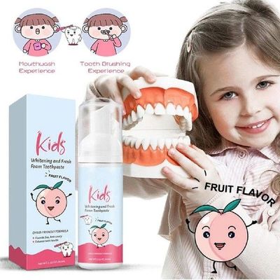 60ml Children's Toothpaste Children Mousse Foam Toothpas