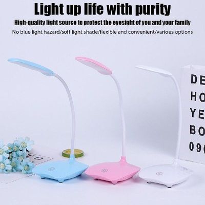 Led Desk Lamp USB Rechargeable Touch Eye Protection Bedroom