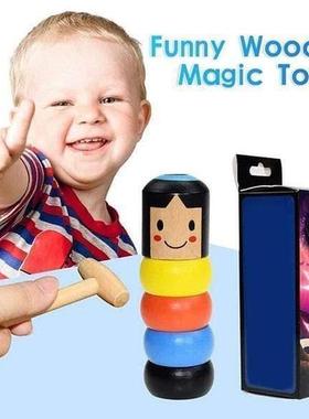 Immortal Daruma Wooden Magic Toy Magic Stubborn Wood Man