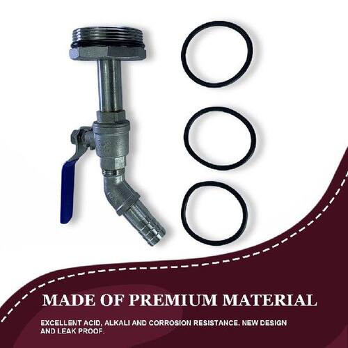 20mm Caliber 200L Wood Iron Barrel Faucets 304 Stainless
