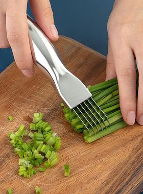 Stainless steel shredded scallion household vegetable cutter