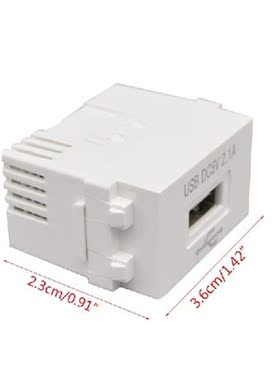 1PCS USB Power Module 220V Socket 5V transformer 2.1A