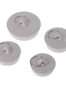 Sumbat Kuras Wastafel Karet dengan Cincin Gantung untuk Bak