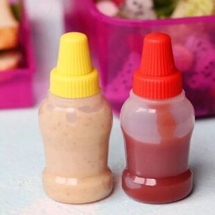 25ML Mini Tomato Ketchup Bottle Portable Small Sauce