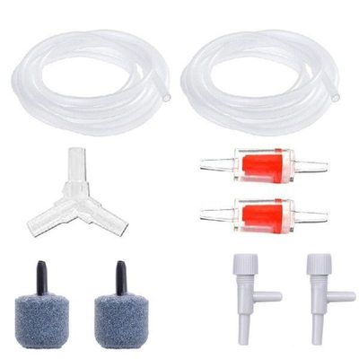 Aquarium Air Pump Accessories Set Airline Tubing Air Stone