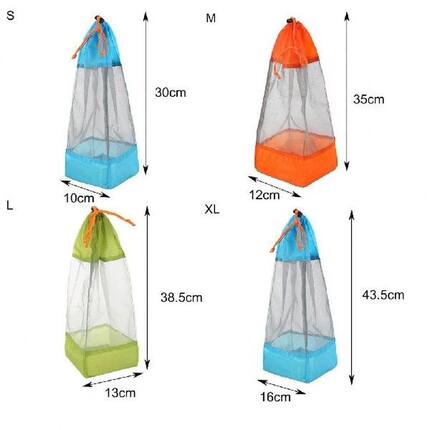 Ultralight Portable Camping Stuff Sack Drawstring Mesh