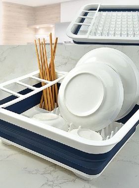 Multifunction Kitchen Storage Organization Folding Drain