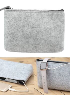 Felt Pouch Home Storage Bag Travel Gadget Organizer Bags