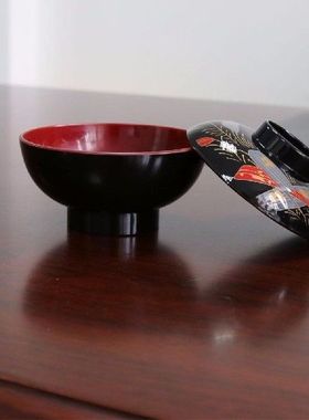 Japanese printing covers small Japan style flavor miso soup
