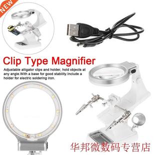 Helping Third Hand Tool Soldering Stand With Welding Magnify