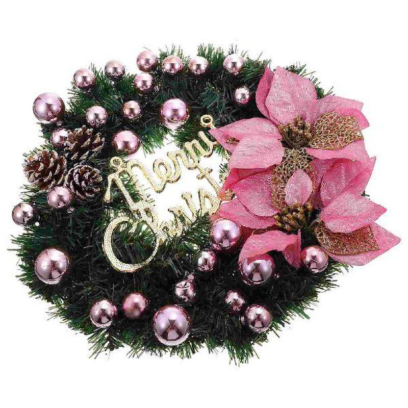 1pc artificial wreath hanging decor natural wreath