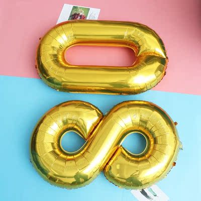 40 Inch Gold Number 80th Balloon Party Festival Decorations