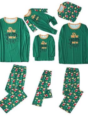 New Year Clothes Set Christmas Family Matching Outfits