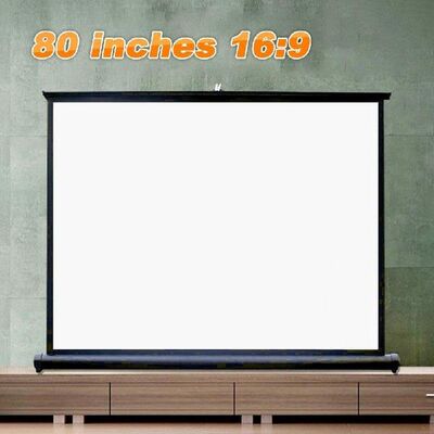 Lightweight H80Q Projector Screen Foldable Simple Design