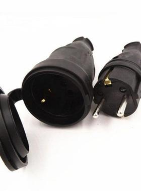 16A 220V-250V 2P+E IP44 European Industrial Male Female Plug