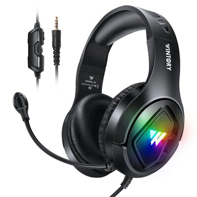 Headset RGB Gaming Headset Wired Computer Headset For PS5