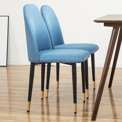 Nordic dining chair modern minimalist home leisure desk