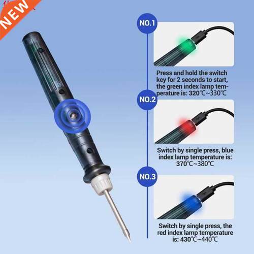 Pointe de fer &grve; souder USB 5V 8W Sttion de soud