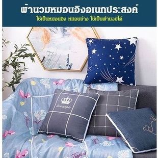 2 In 1 Cushion Travel Portable Nap Pillow Blanket Quilt