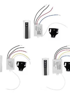 Wireless 1 2 3 4 Way 220V Lamp Remote Control Switch