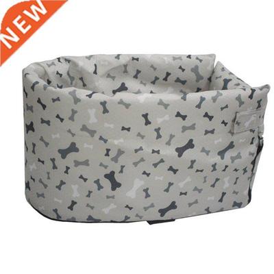 Portable Dog Car Carrier, Safety Pet Booster Seat Mat Crate