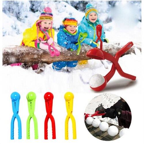 Snowball Maker Clip Tool Round Heart Cartoon-penguin Toy