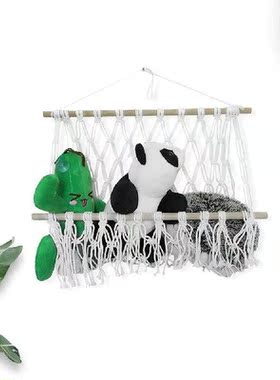 Bohemia Macrame Wall Hanging Shelf Tapestry Tassel Hanger
