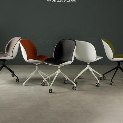 Nordic computer chair simple back home bedroom study rotary