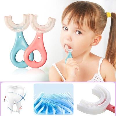 Children’s U-shape Toothbrush For 360' Thorough Cl