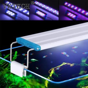 Aquarium Light Bar LED Fish Tank Slim Clip on Lamp Plant