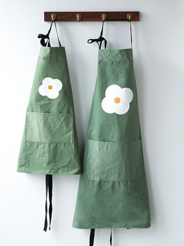 Cute Household Kitchen Apron Cartoon Female Parent-Child