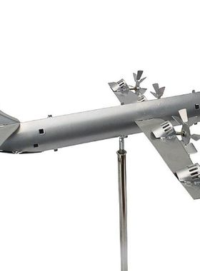 Aircraft Wind Spinner Metal Windmill Outdoor Decor Wind