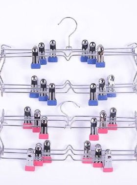 Celana Panjang Multi-lapis Logam Hemat Ruang Gantungan Rok