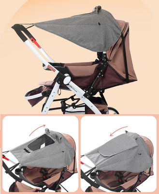Baby Stroller Rag Shade Blocks UV UVB Sun Rays Cover Car Awn