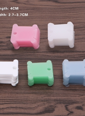 100Pcs Embroidery Floss Craft Thread Bobbin Cross Stitch