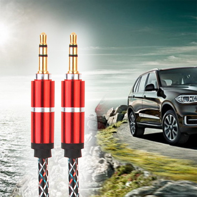 VODOOL Extension Retractable 1.4m 3.5mm Jack Male to Male C