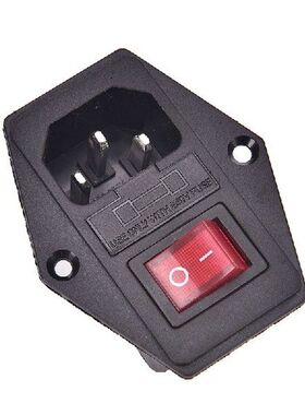 NEW AC 10A 250V Male Power Socket 3 Pin IEC320 C14 Inlet