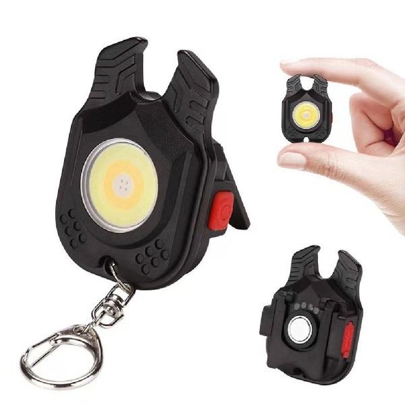 Mini Keychain Flashlight Carabiner Emergency Outdoor