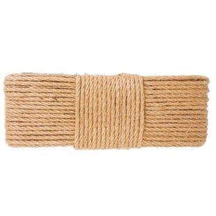 20M 6Mm Hemp Rope Decorative Hemp Rope Sisal Rope Thick And