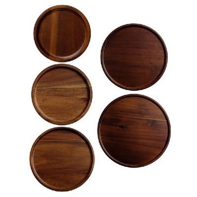 896A Round Fruit Trays Tea Plate Tableware Dinner Trays