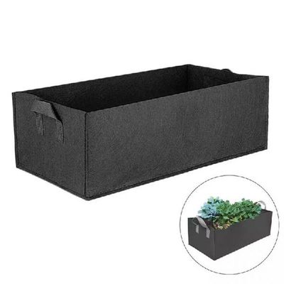 New Fabric Raised Garden Bed Square Felt Garden Flower Grow