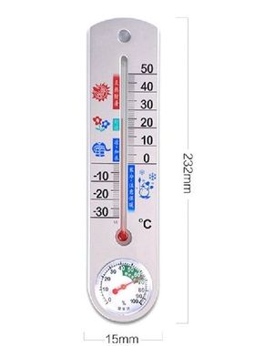 Dinding Termometer Kamar Termometer Pengukur Kelembaban