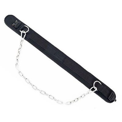 Buckle Dip Belt For Weight Lifting - Heavy Duty Steel Chain