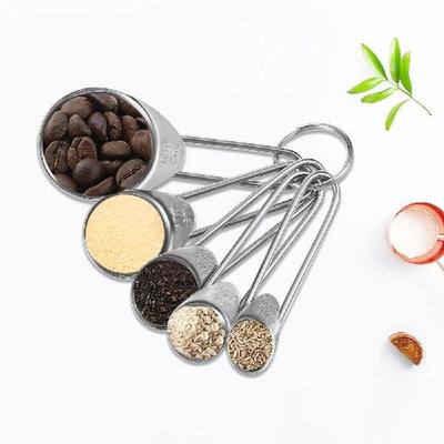 5PCS/Set Eco-Friendly Stainless Steel Spoons Kitchen Dining