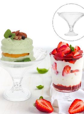 Cups Clear Cup Ice Dessert Cream Container Shooter Tumbler