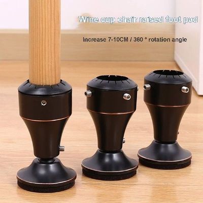 Adjustable Height Furniture Heightening Leg Wine Glass